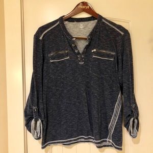 INC Men’s tab sleeve shirt